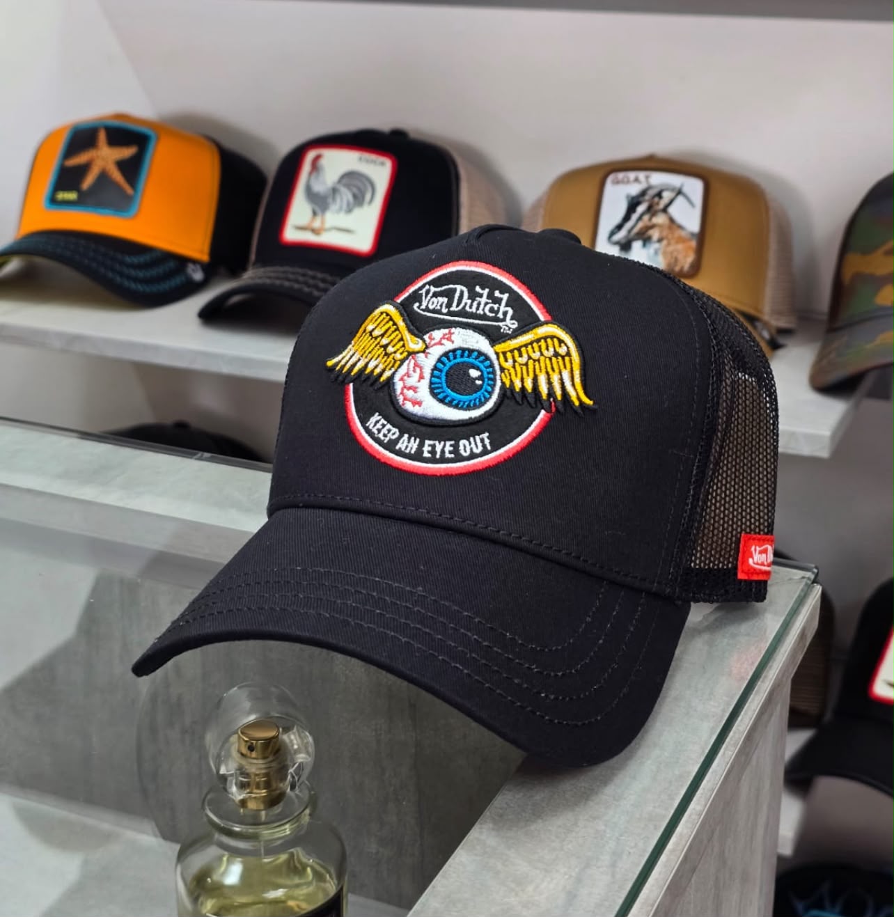 Von Dutch  Rag blk Eye out