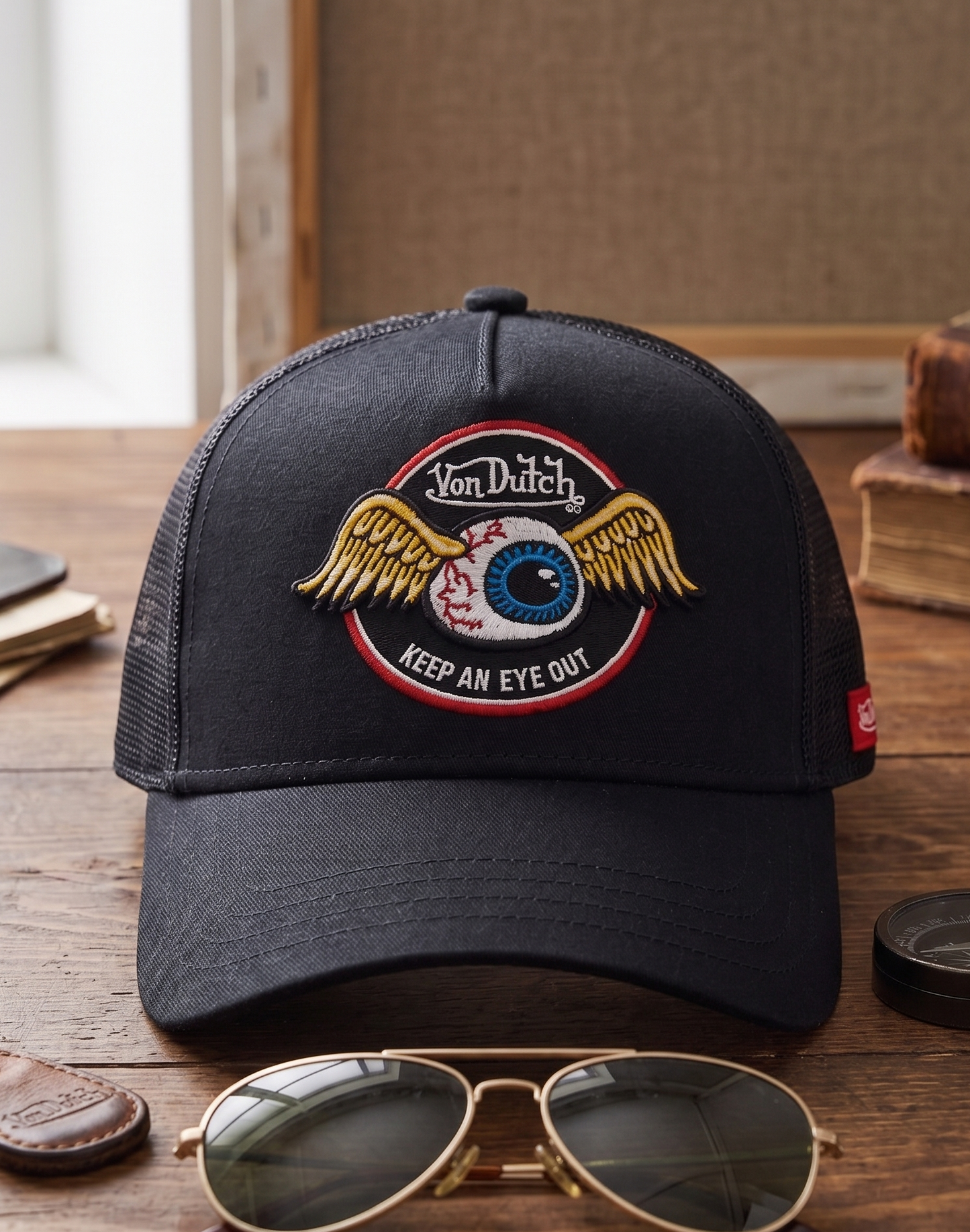 Von Dutch  Rag blk Eye out