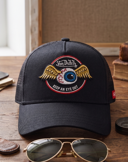 Von Dutch  Rag blk Eye out